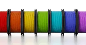colorful plastic filament for 3d printing