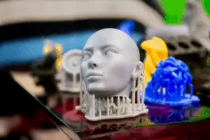 3d printed face and other objects